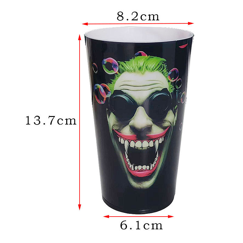 Factory direct sales LED light Plastic Water Activated Light Up Flashing Cup Bar Nightclub Led Glowing Drinking Glass