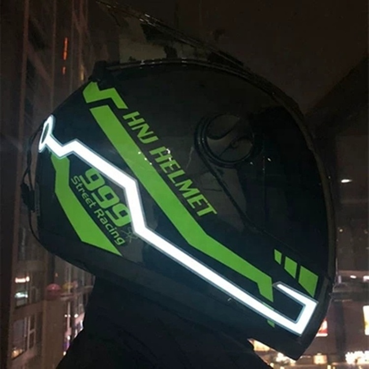 Factory Customized Glowing Motorcycle Led Strip Flashing Lighting El Tape For Helmet Riding