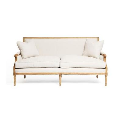 French wedding event couch upholstered wooden sofas living room furniture