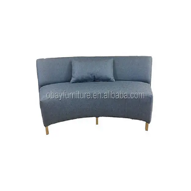 Hot Sale Modern Modular Half moon design leather Circle Couch Sectional Sofa For outdoor Event and Party