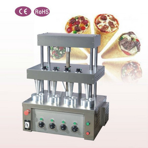 Pizza cone molding machine