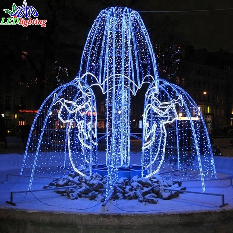 2024 Led Light Dancing Funny Water Fountain