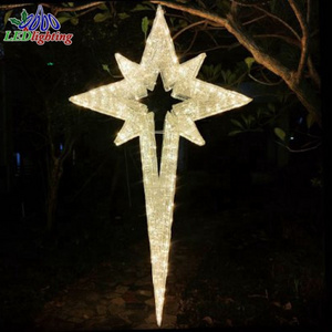 used commercial christmas decorations outdoor LED 3D decorative light