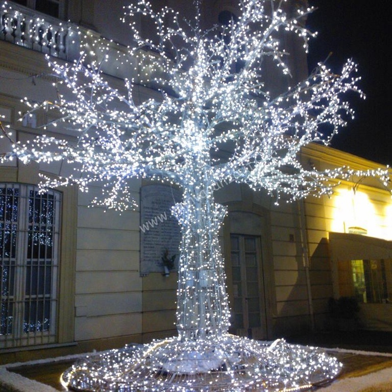 Wholesale Waterproof decoration twig branch programable led tree outdoor lighted led Christmas tree light