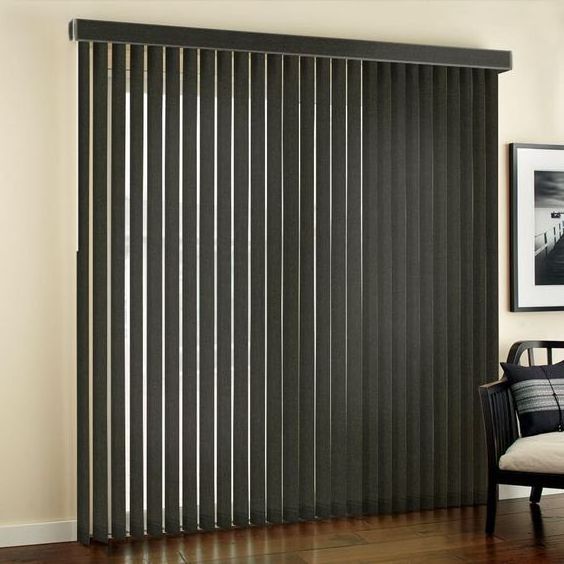 Customized Electric WIFI Motorized Motor Smart Vertical Blinds Polyester Fabric Blackout Light Filtering Vertical Curtain Shades