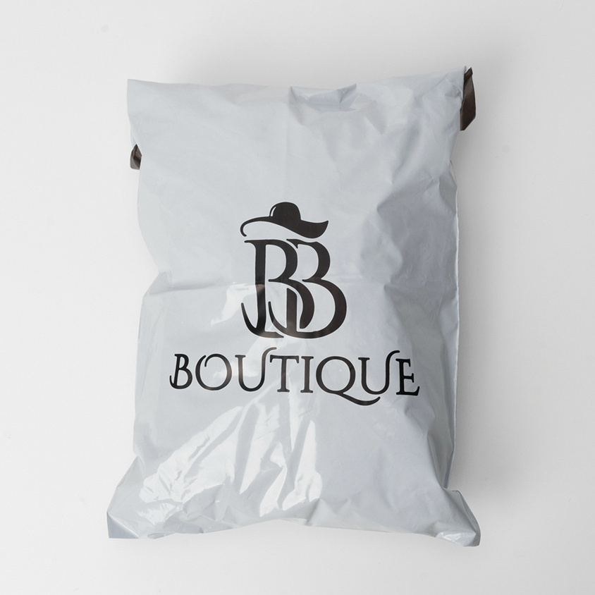 Custom Printed Logo Color Plastic Polymailer Courier Mailing Bags Flyer Bag Clothing Large Size Shipping Bag Poly Mailer