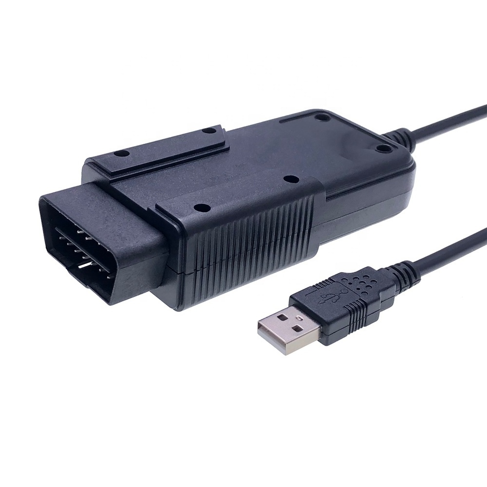 OBDII OBD2 16P male to usb cable Date Cable OBD extension Cable