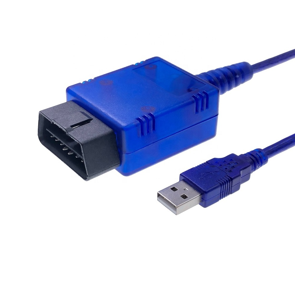 OBDII OBD2 16P male to usb cable Date Cable OBD extension Cable