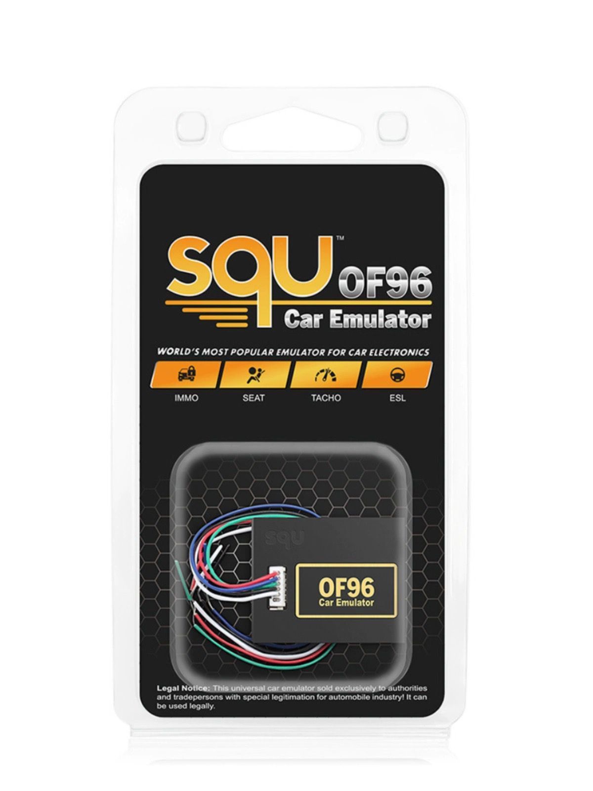 SQU OF96 Universal Car Emulator ECU Emulator Supports IMMO For Seat Occupancy Sensor