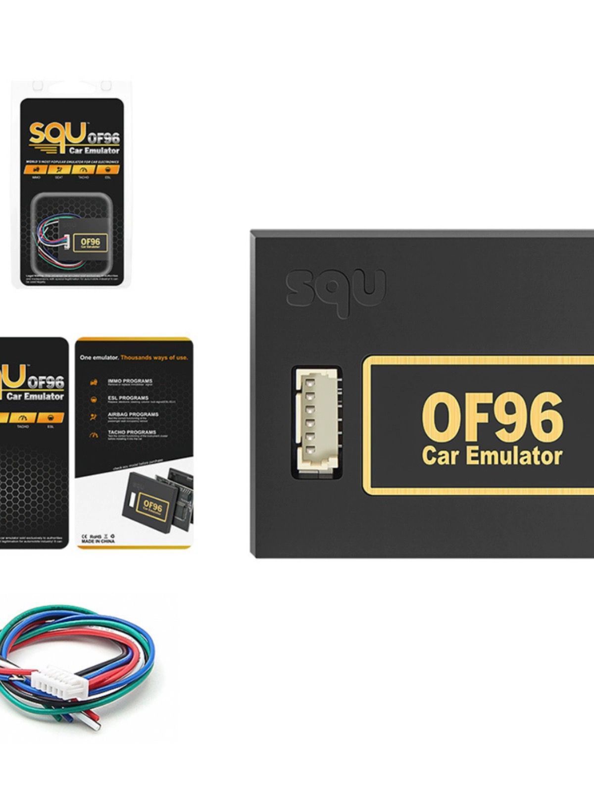 SQU OF96 Universal Car Emulator ECU Emulator Supports IMMO For Seat Occupancy Sensor