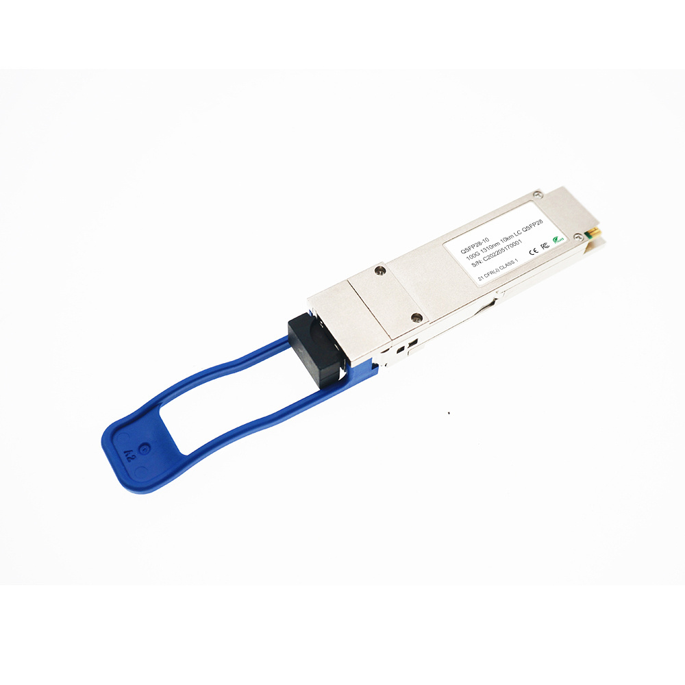 QSFP-100G-LR4  Compatible  QSFP28 100GBASE-LR4 1310nm 10km DOM Duplex  Optical Transceiver Module