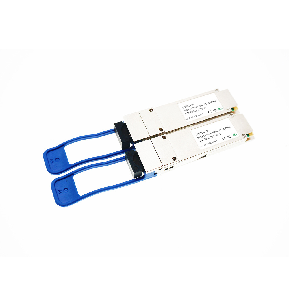 QSFP-100G-LR4  Compatible  QSFP28 100GBASE-LR4 1310nm 10km DOM Duplex  Optical Transceiver Module