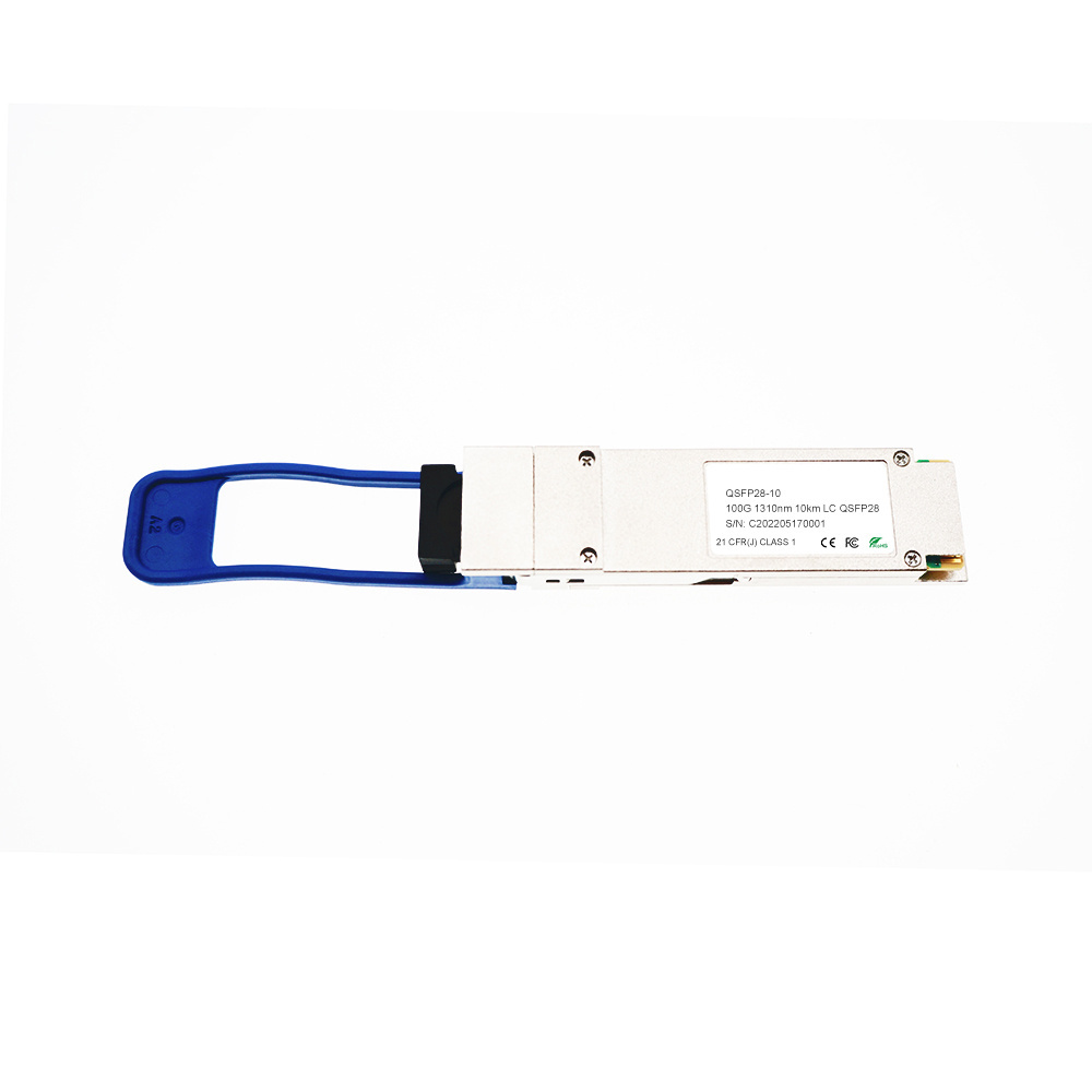 QSFP-100G-LR4  Compatible  QSFP28 100GBASE-LR4 1310nm 10km DOM Duplex  Optical Transceiver Module