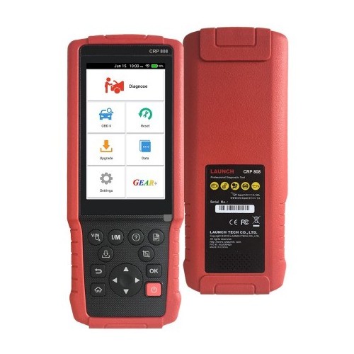 Launch x431 CRP808 Diagnostic Scanner for American European and Asian Vehicles with Special Functions better than 429c