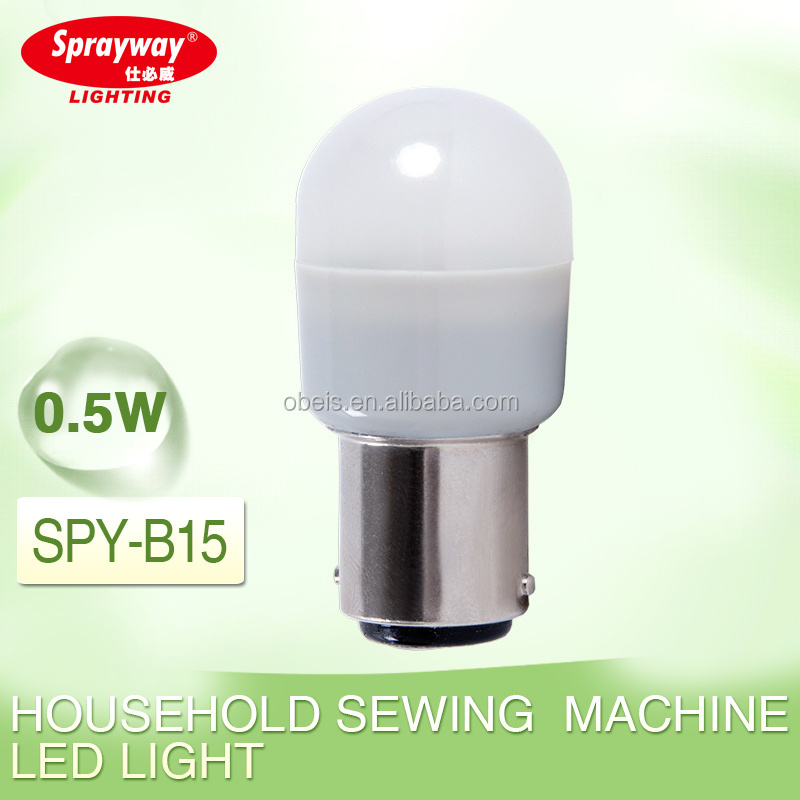 small power B15 base Led bulb for sewing machine