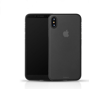 10 Colors Available Ultra-thin Matte PP Mobile  Phone Case for New Apple  iPhone X