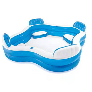 229*229*66cm OBL designs pvc water square pool inflatable family swimming above ground pool