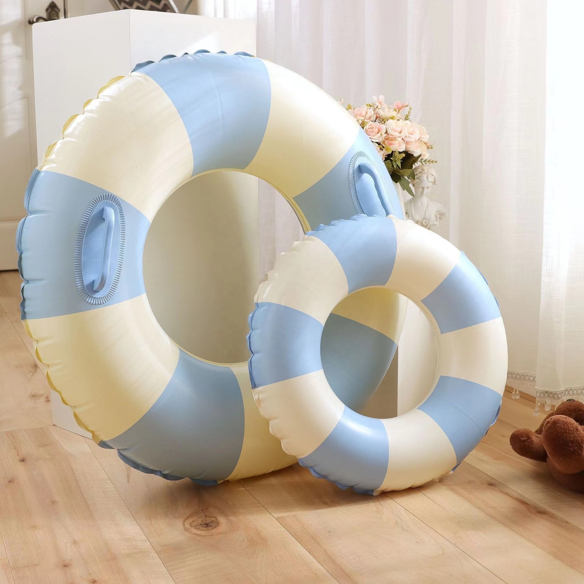 OBL Hot Design Tropical Inflatable Pool Circle Adults Kids Tubes Swimming Ring Floatie