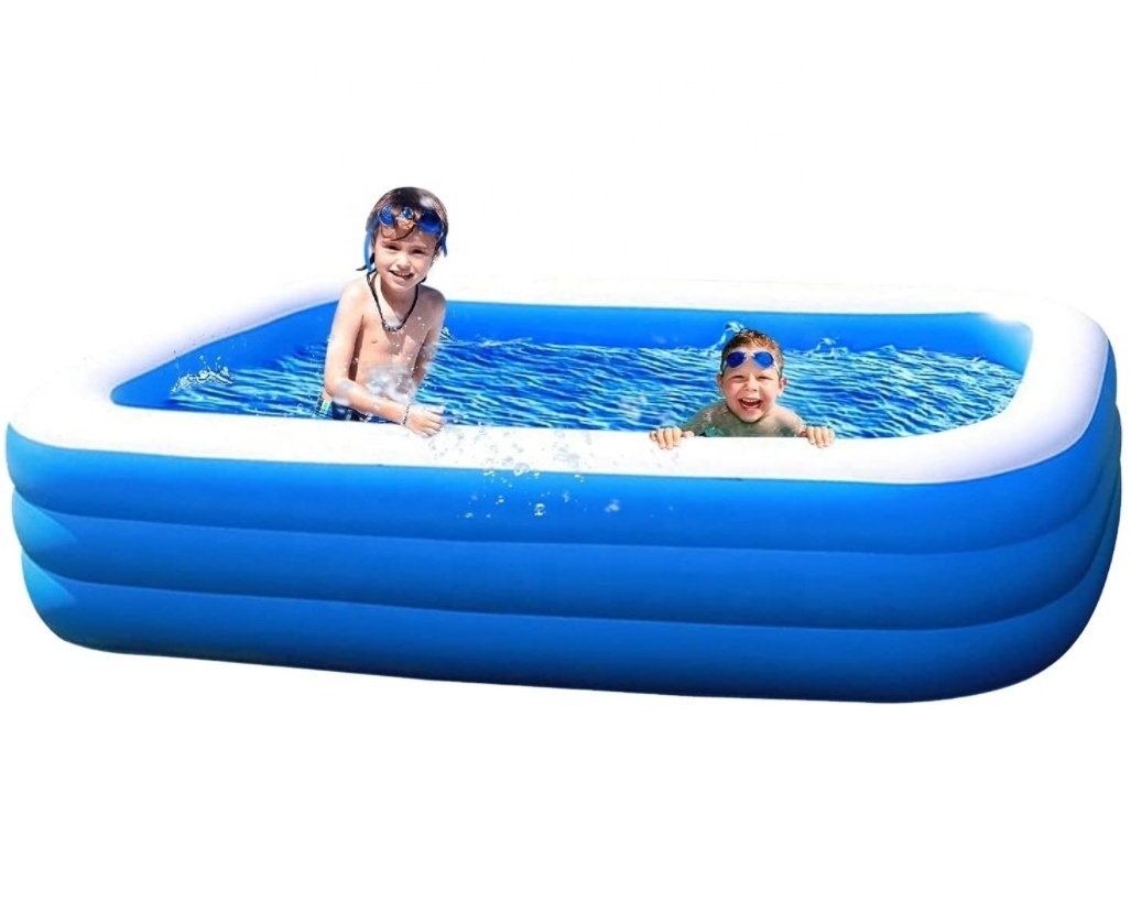 OBL 2023 New Design Large Above Ground Pvc Inflatable Swimming Pool Customizable Outdoor Ball Pit Kids&Adults  Paddling Pool 