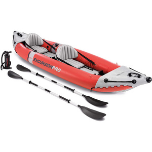 Inflatable Speed Boat PVC Material Fishing Boat 2 Person with Paddle And Cushion For Sea Surfing