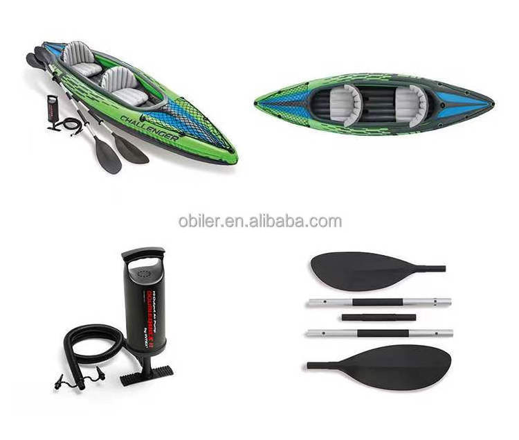 Cheap Made China ningbo with Paddles and Pump river rafting boat whitewater inflatable fishing kayak