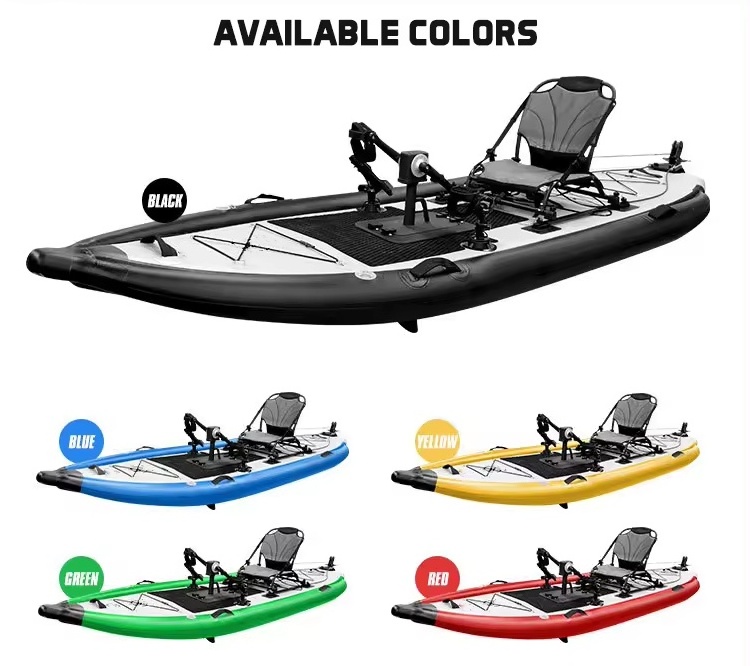 High Quality New Designed Sit on Top Kayak for Sale Ocean Canoe Fishing Boats China 1 Person