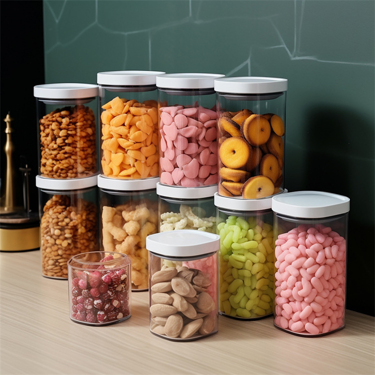 Factory Supply Cereal Transparent Storage Boxes & Bins Clear Stackable Bpa-Free Pop Up Airtight Food Storage & Container