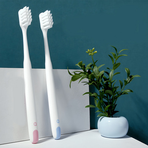 Wholesale Oem Customized Manual Adult Soft Bristle Toothbrush Gum Care Cleaning Tooth