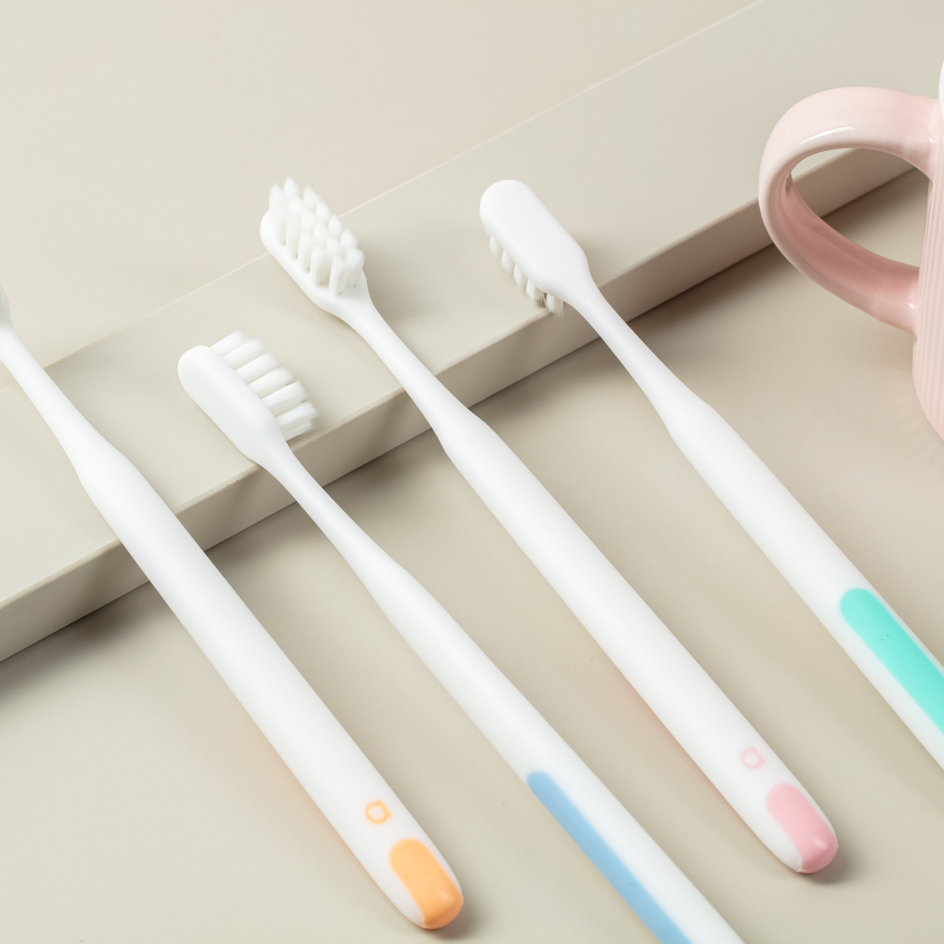 Wholesale Oem Customized Manual Adult Soft Bristle Toothbrush Gum Care Cleaning Tooth