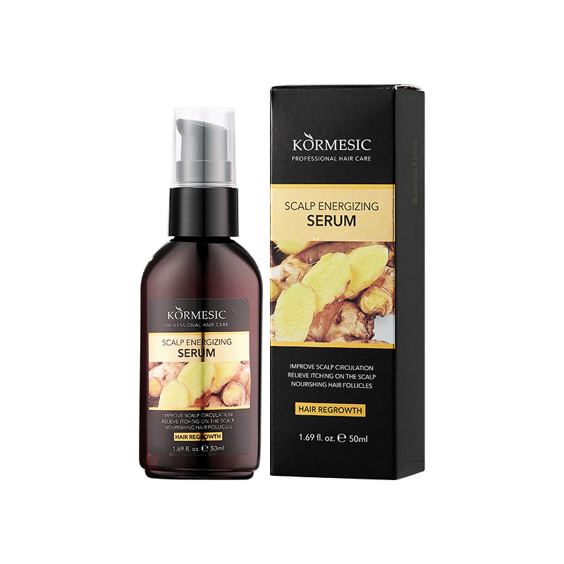 KORMESIC Private Label Natural Organic Repair Dry Frizzy Damaged Hair Smooth Soften Ginger Hair Serum