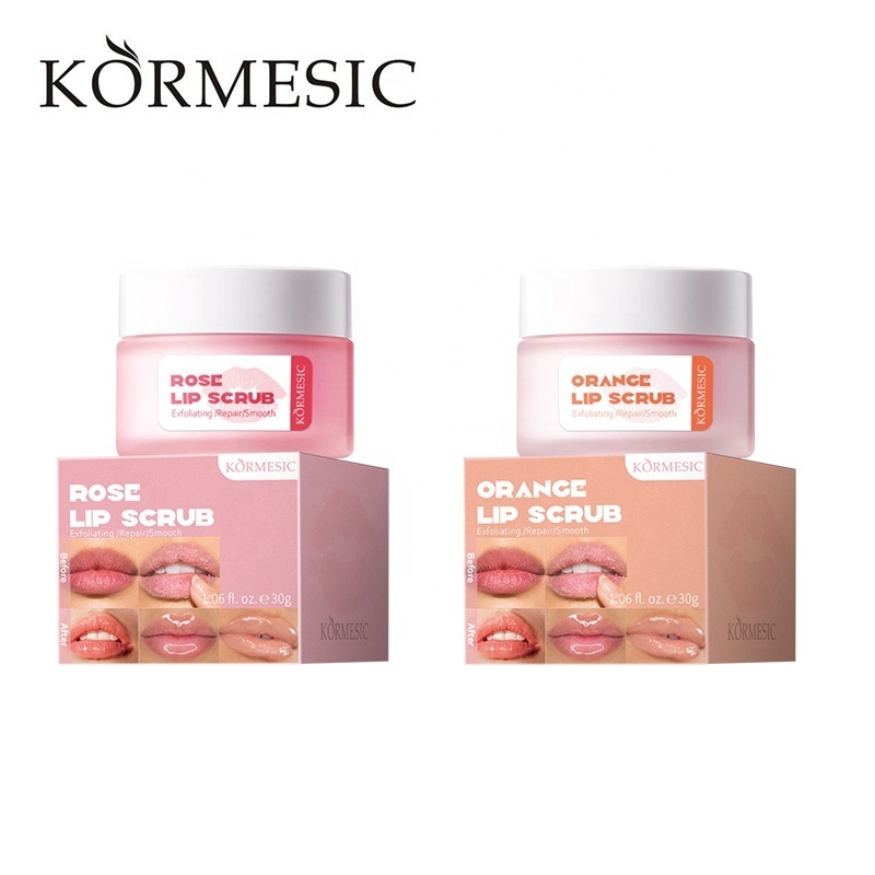 Private label KORMESIC Moisturizing Lip Mask Moisturizing Lip Balm Moustirzing Sugar Vegan Exfoliate Lip Scrub