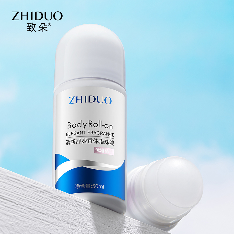 ZHIDUO  Vegan Organic Unisex Fragrance Body Deodorant Roll On Stick Perfume Eco Friendly Body Deodorant & Antiperspirant Stick