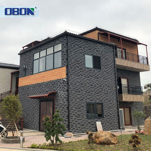 OBON Fireproof Quick Build Casa Modern Modular Prefabricated Concrete Houses Prices Steel Structure Prefab Villa House Luxury