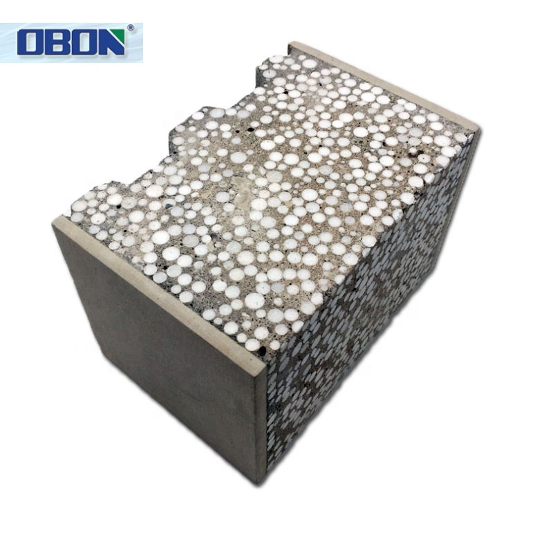 OBON Eco Friendly Lightweight Insulated Precast Eps Concrete Cement Sandwich Wall Panels Interior