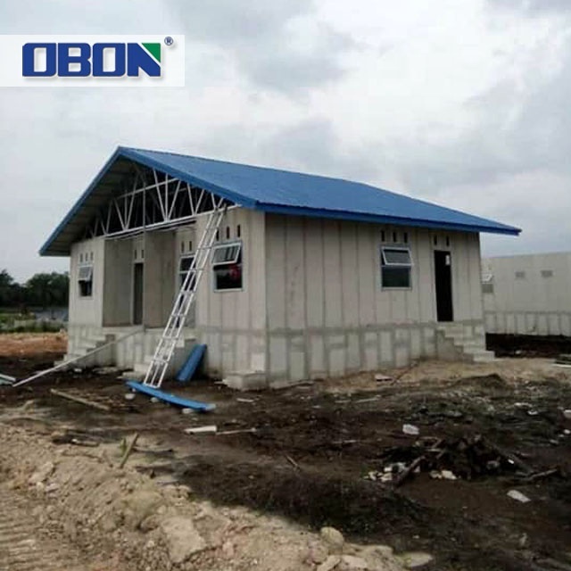 OBON Styrofoam Sandwich Wall Panels For Prefab Houses, Styrofoam Brick Panels Prefabricated House]