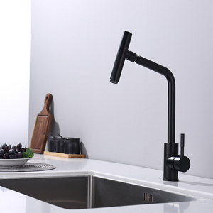 Instant Electric Water Heater Pull Out Kitchen Faucet Tap Hot and Cold Customized Kitchen Faucets