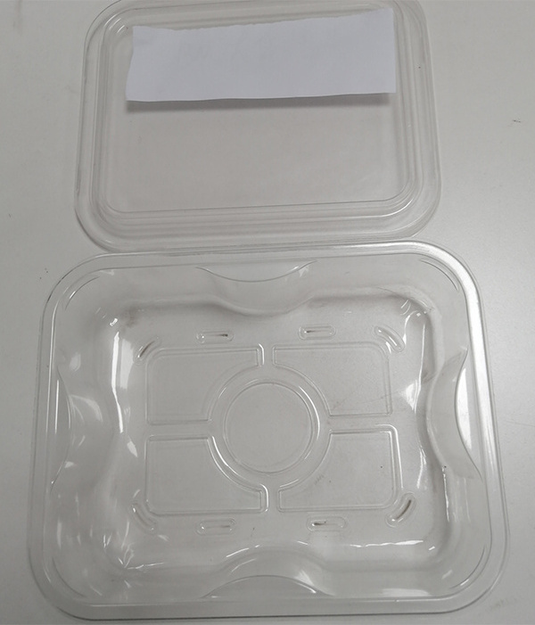 Transparent 400g 800g strawberry tray blueberry clemshell pet box Plastic Fruit vegetable herb punnet Box