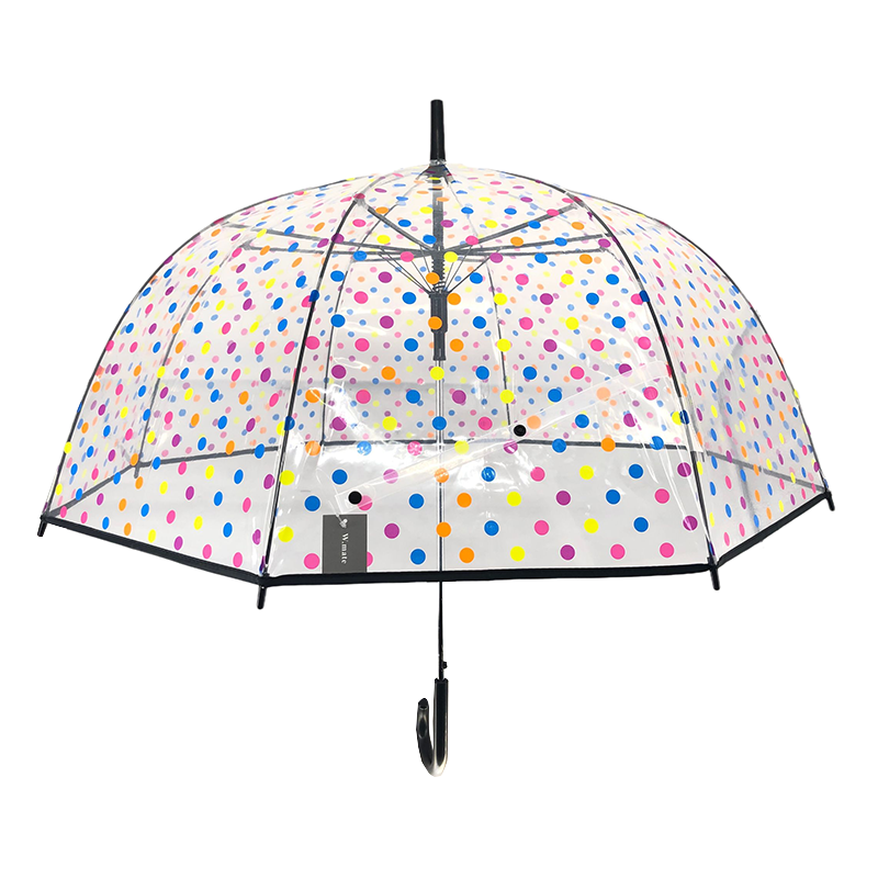 Custom High Quality 23inch Poe Straight 23 Inch Dome Umbrella