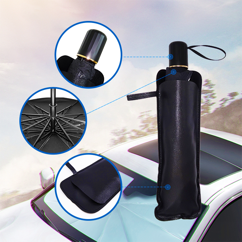 Hot Sale Great Foldable Shade Car Uv Sun Shade Umbrella