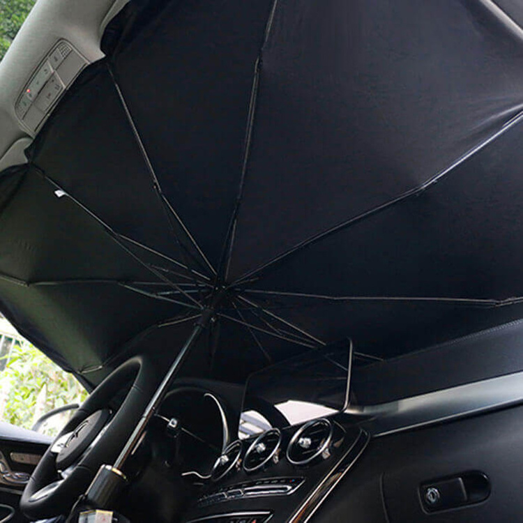 Front Glass Window Shield Universal Uv Protection Custom Folding Car Sunshade Umbrella