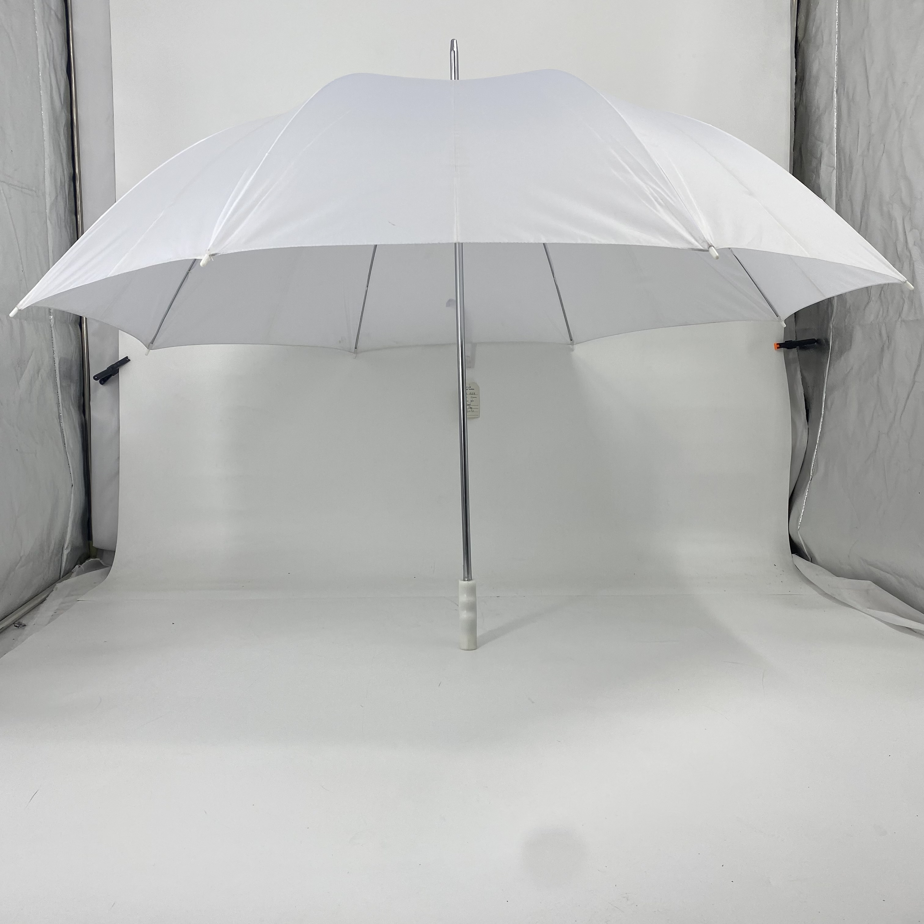 Elegant Rainproof Auto Open Wedding Golf factory Umbrella White