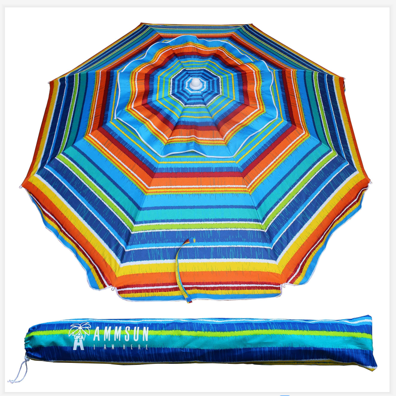 Wholesale 2X2m Parasols Umbrella Rain Beach Garden Patio Large Waterproof Outdoor Beach Patio Umbrellas