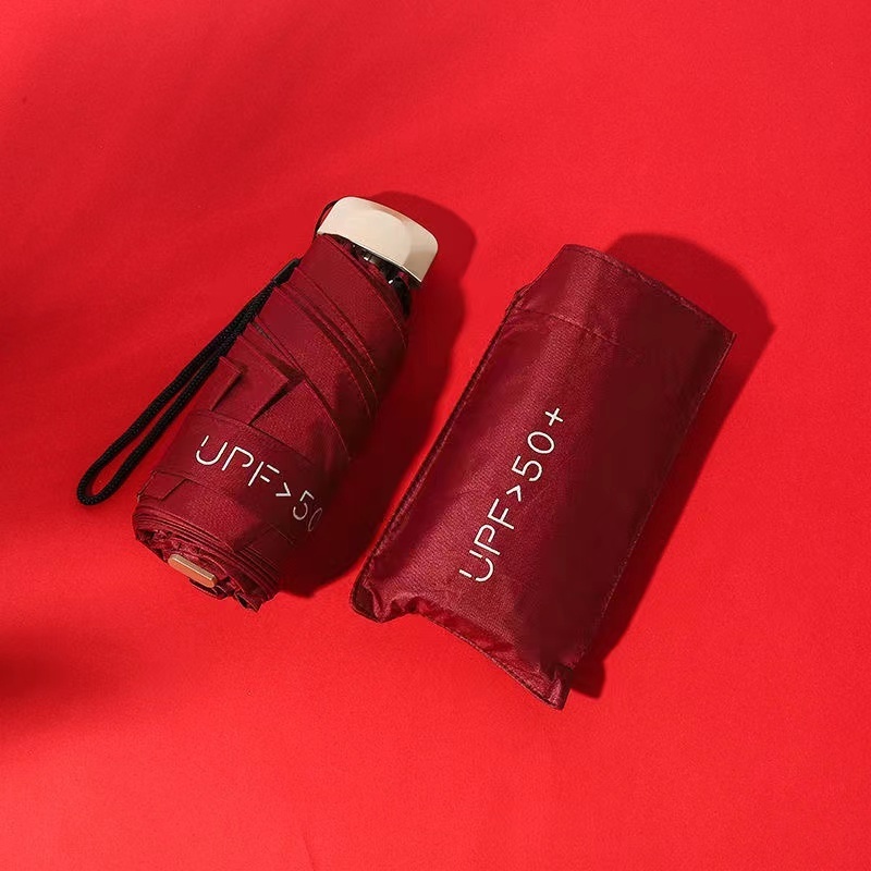 Promotional Capsule Parasol Portable of UV Smallest  Foldable mobile  Mini umbrella with logo in pocket