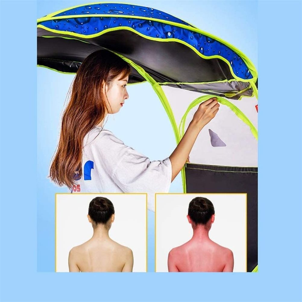 Outdoor Windproof Sunshade Easy Remove Durable And Strong Electric Bike Promotional Scooter Motorcycle Bicycle Umbrella