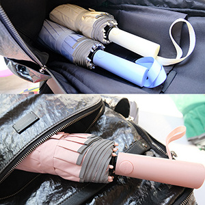 High quality fully automatic with reflective strip safety windproof 3 fold folding umbrella