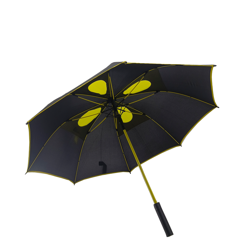 Automatic open golf umbrella for sale oversized double ventilated windproof waterproof adult use