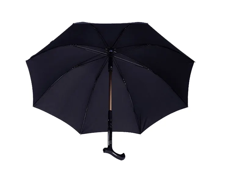 Walking Stick Straight Umbrella Gentleman Suitable For Old Man Cane Umbrella Straight Umbrella