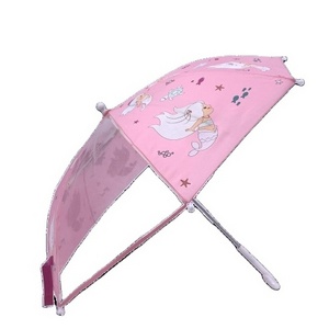 Cute design new Mermaid cartoon custom logo safe child children's kids umbrella for kid