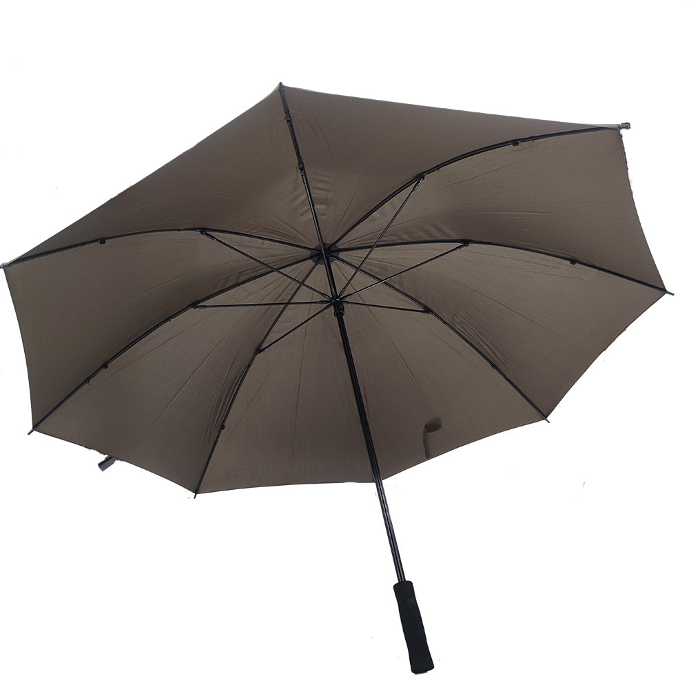 China Manufacturer Windproof Best Quality Fiberglass Innovation Golf Umbrella with custom logo