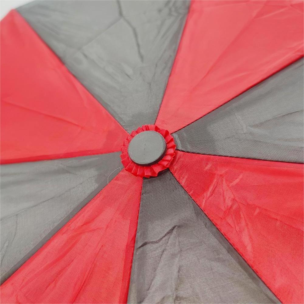 2023 New Big size two fold windproof foldable golf umbrella semi automatic two fold golf umbrella far sale